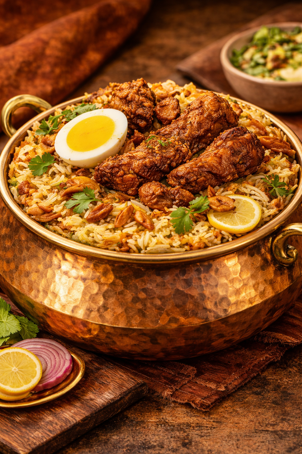 Hyderabadi Mutton Dum Biryani